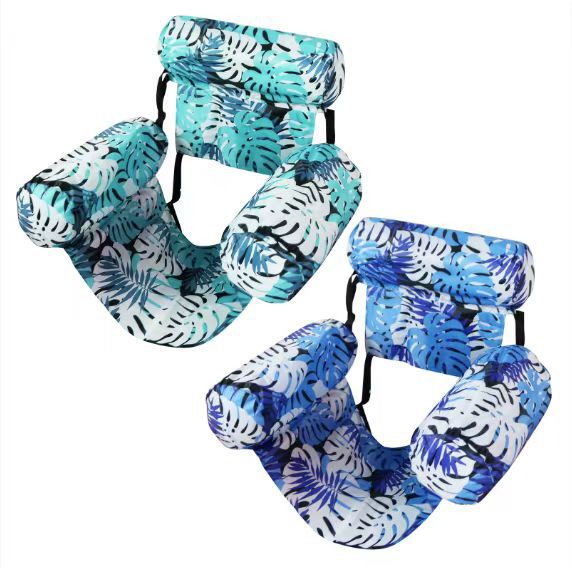 Новая надувная гамак, складной, с печатью, для вечеринки у бассейна, водяной диван, оптовая продажа