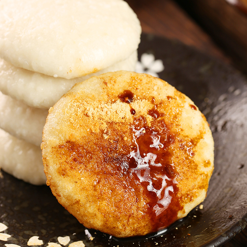 Ancient Shu flavor glutinous rice cake 50g * 10 with brown sugar soybean powder corn sorghum Sichuan cake breakfast snacks