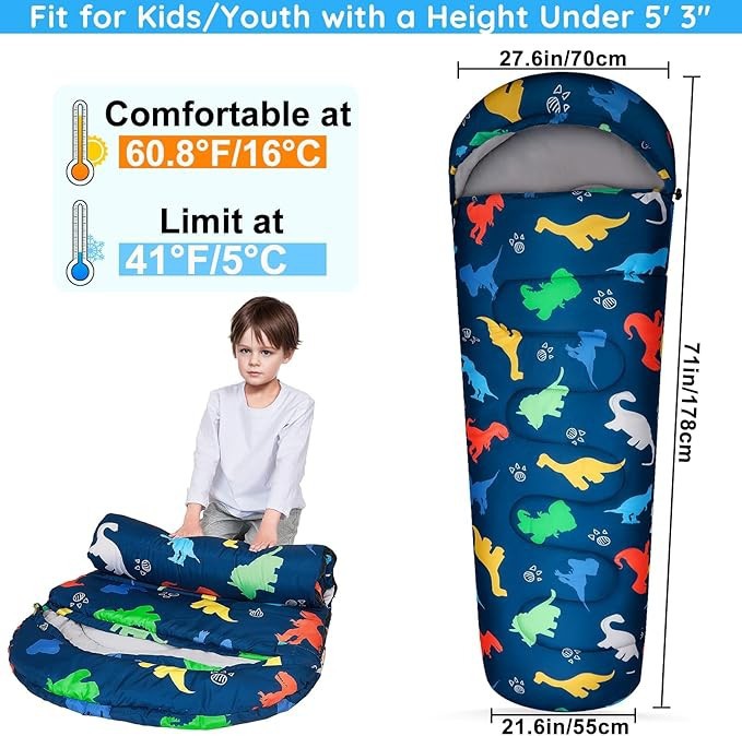 Спальный мешок для кемпинга для взрослых, универсальный для всех сезонов, студенческий плед, двойного назначения, зимний, утолщённый, холодозащитный и тёплый