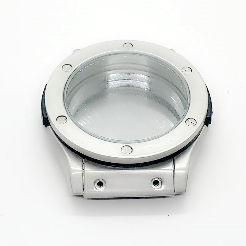 Medium and High-End Zinc Alloy Shell Waterproof Multi-Functional Fashionable Watch Case and Watch Strap Set Custom Processing with Drawings and Samples