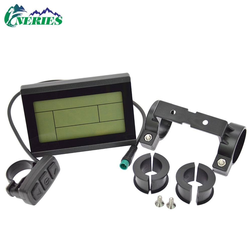 Kunteng LD3 intelligent instrument electric mountain bike LCD data display five-core waterproof head modification parts