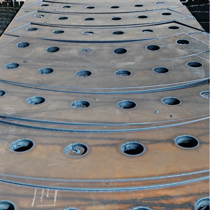 Low Alloy Q355Nd Steel Plate 16Mnq345C Manganese Plate Ultra-Thick Plain Plate Q355Ne-Z25Q355E Laser Cutting