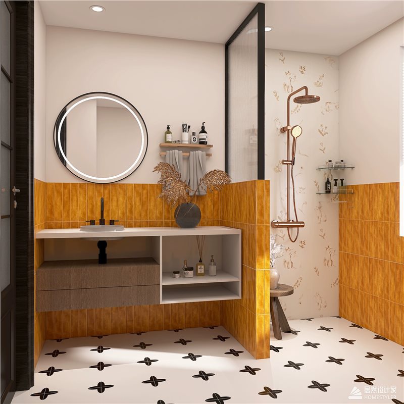 Bright Gradient Glazed Plaid Tiles 400X800 Kitchen Bathroom Wall Tiles B&B Cafe Popular Tiles