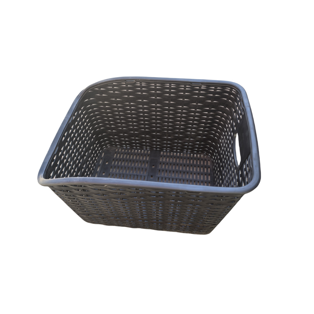 Mountain bike rear frame pet basket student schoolbag rear car basket rear carrying plastic car basket riding accessories