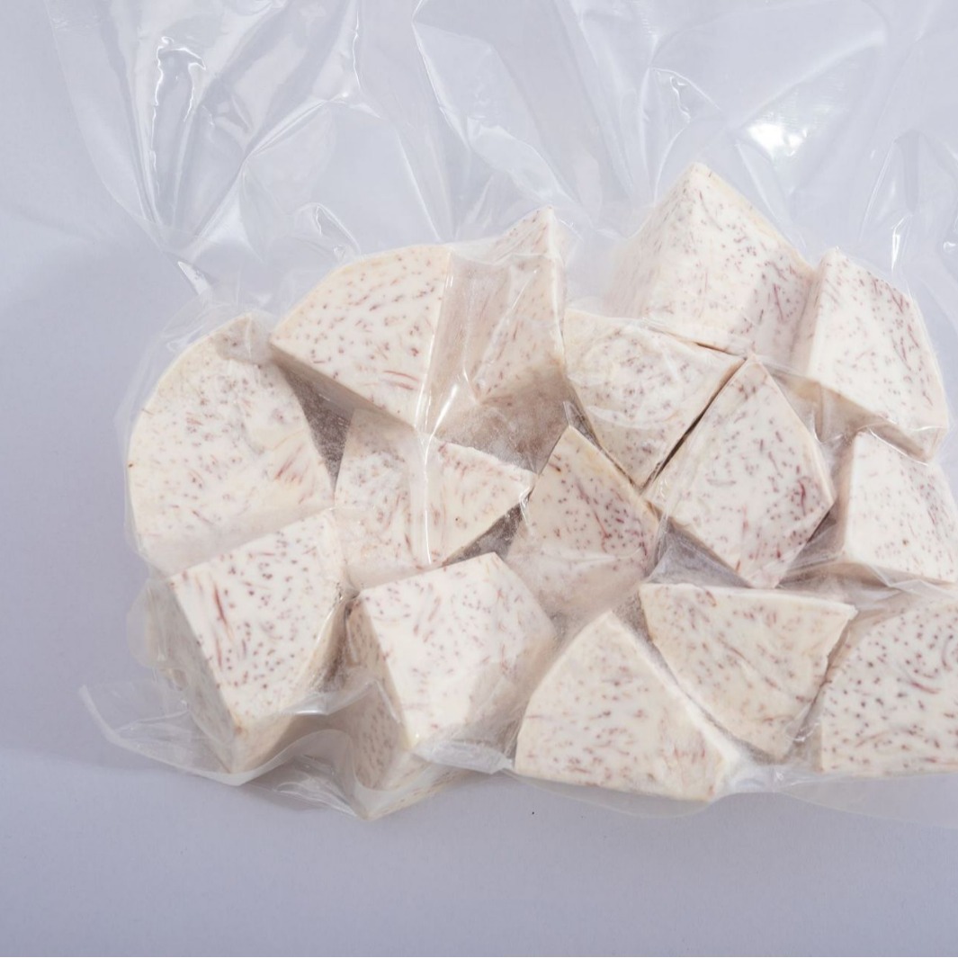 Lipu Taro Cubes Guangxi Lipu Planting Base Freshly Cut Taro Cubes Freshly Sliced ​​Into Slices, Powdery, Glutinous and Fragrant