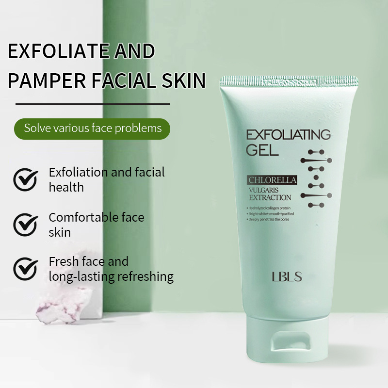 Кросс-бордерный LBLS очищающий гель контроль масла глубокая очистка эксфолиирующий гель для лица и тела оптом