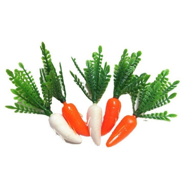 6.2см высокая симуляция красной и белой редьки модель симуляция овощного растения песочница украшения для выпечки