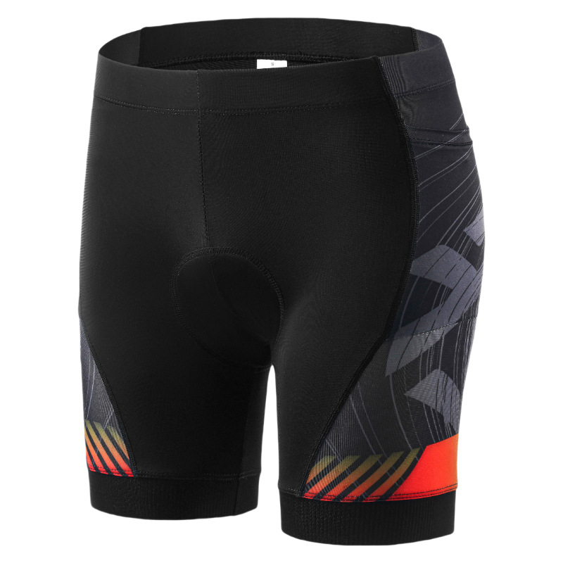 Cross-border Cycling Shorts Sponge Silicone Cushion High Elastic Quick-drying Breathable Mountain Road Bike Men's and Women's Cycling Pants