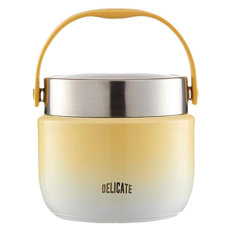 304 Stainless Steel Insulation Barrel Super Insulation Lunch Box with Rice Pot Large Capacity Braised Beaker Portable Super Long Insulation