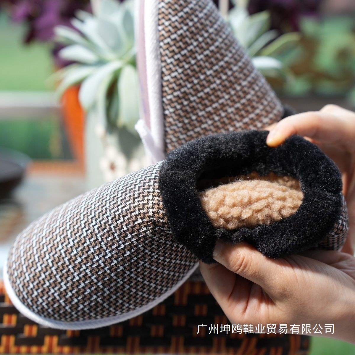 Ручные полусготовые хлопковые обуви, верх для мужчин и женщин, теплые обуви для всех сезонов, обувь с флисовой подкладкой для пожилых людей, для дома и других