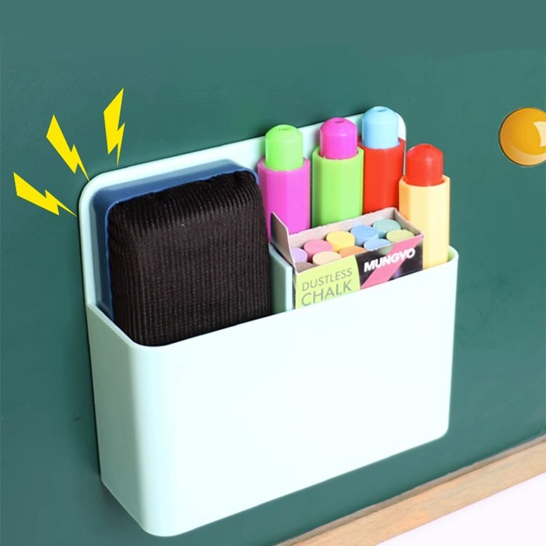 Магнитная наклейка на черную доску, магнитная коробка для хранения, многофункциональная доска для маркеров