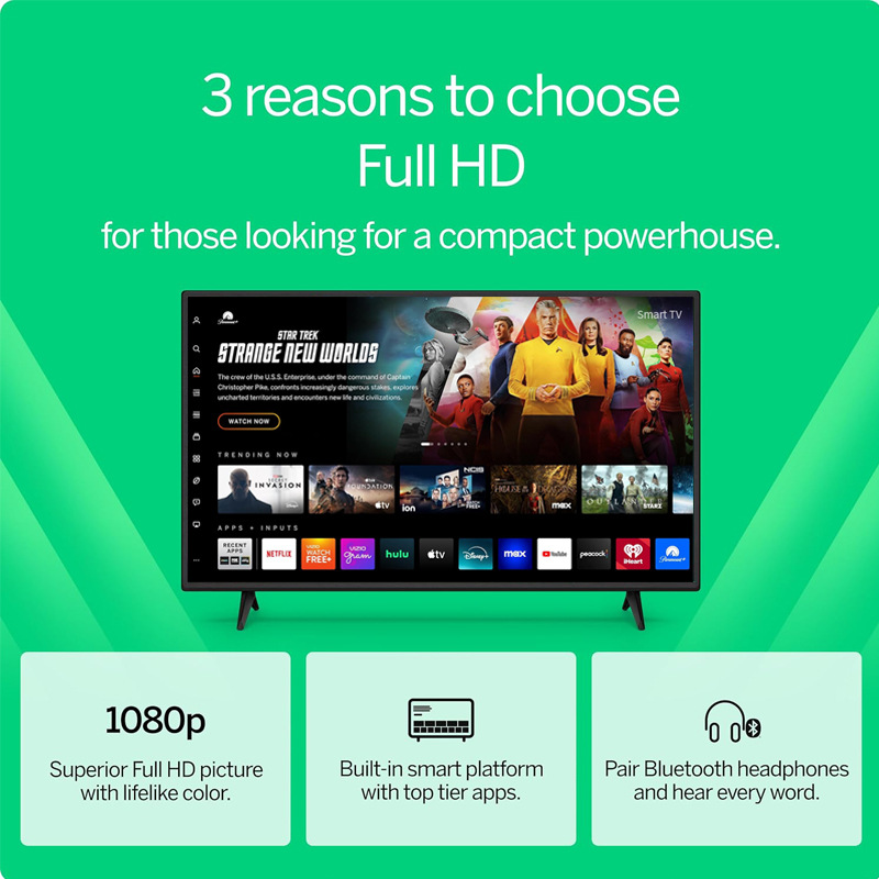 African 4K Tv Lcd Home 19 32 43 55 Inch 65 75inch Smart Tv Smart Tv Hotel