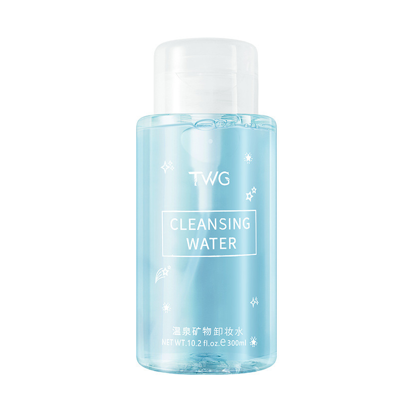 TWG amino acid press-type makeup remover facial gentle cleansing makeup remover hot spring mineral makeup remover 300ml