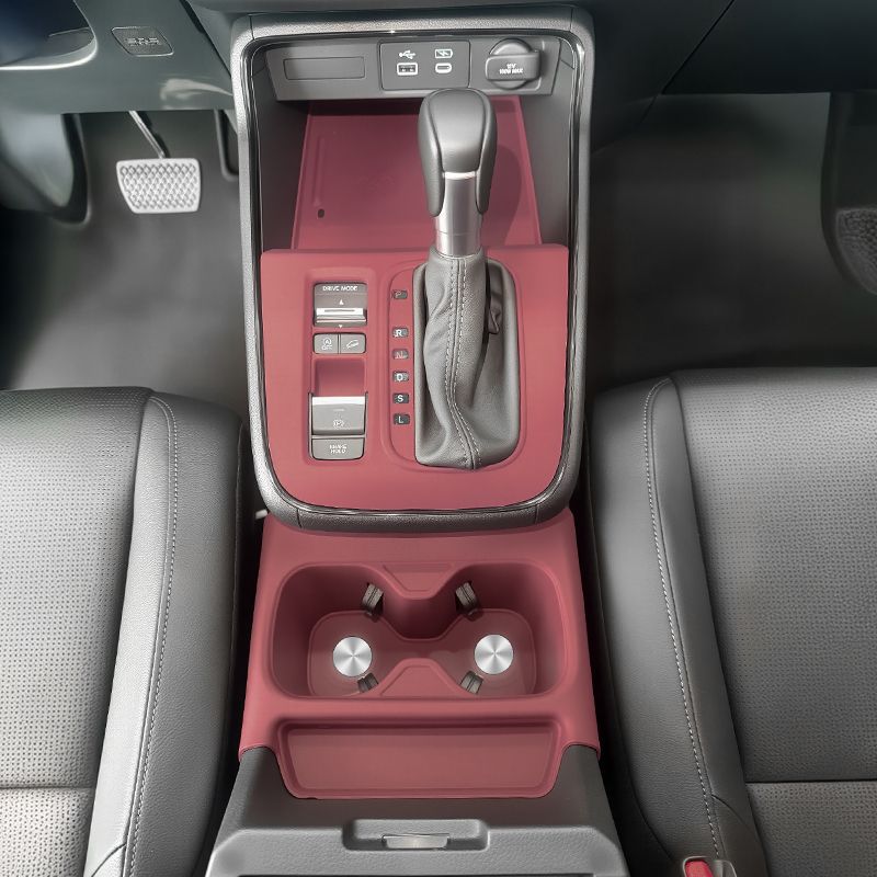 Crv Haoying Central Control Silicone Protective Pad Water Cup Cover Interior Panel Film Car Interior Modification Protective Accessories