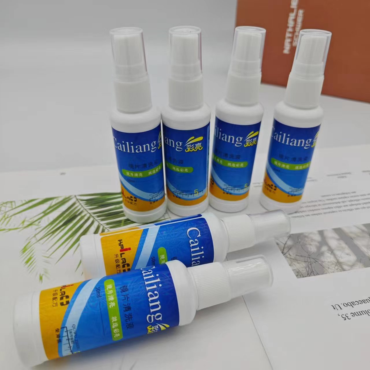 Glasses Cleaning Solution Manufacturer Processes Customized Lens Cleaning Solution with Printable Logo Glasses Water Mobile Phone Screen Care Solution