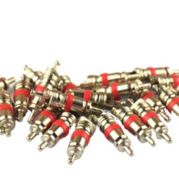 Tax-Included Low Opening Pressure (0-3Psi) Widely Used Copper Valve Core 9007 Red Sealing Rubber Ring