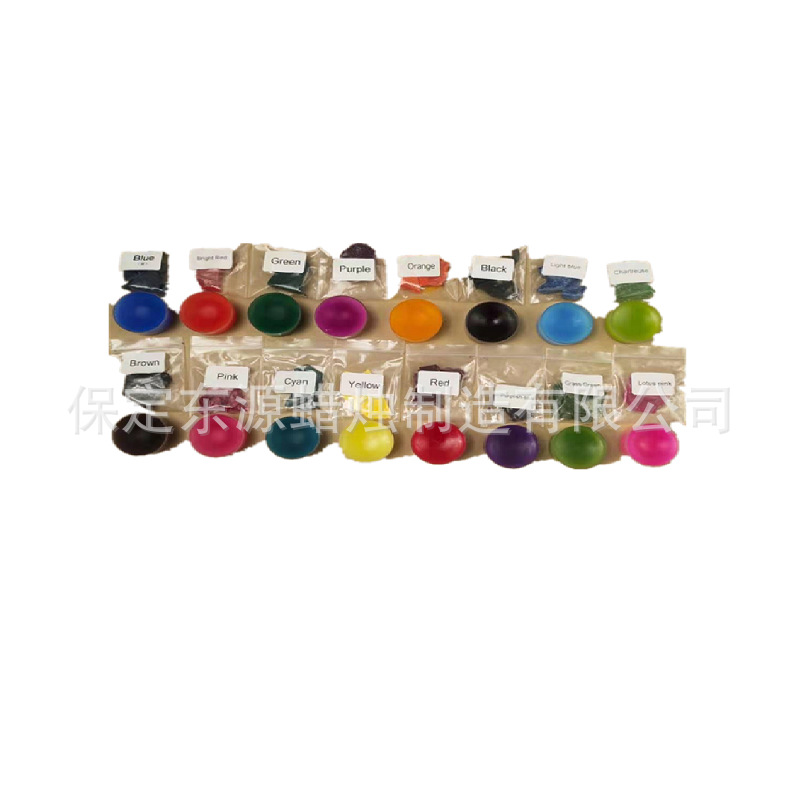 Заводская поставка красителя для свечей Chihua DIY материал цветной блок неправильной формы 5г 1 упаковка кросс-бордерная поставка