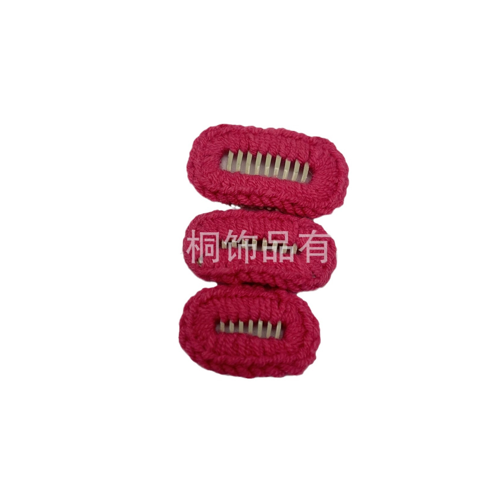 Handmade wool crocheted pet BB clip mini broken hairpin dog cat cute autumn and winter Yorkshire Marji