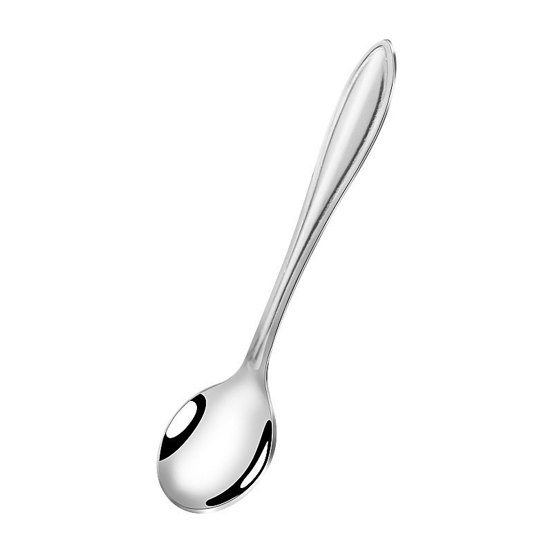 Stainless Steel Spoon Household small size Salt MSG Seasoning Spoon Dessert Spoon Round Head Mini Spoon Mixing Coffee Spoon