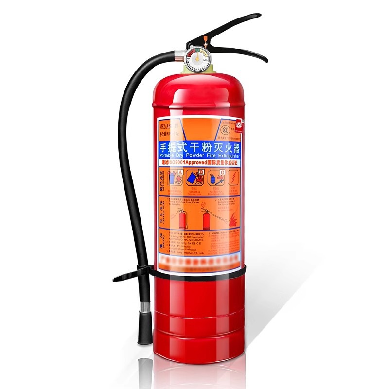 Fire Extinguisher 2025 New National Standard Shop with 4kg 3/5/8kg Dry Powder Satchel Factory Special Fire Fighting Equipment