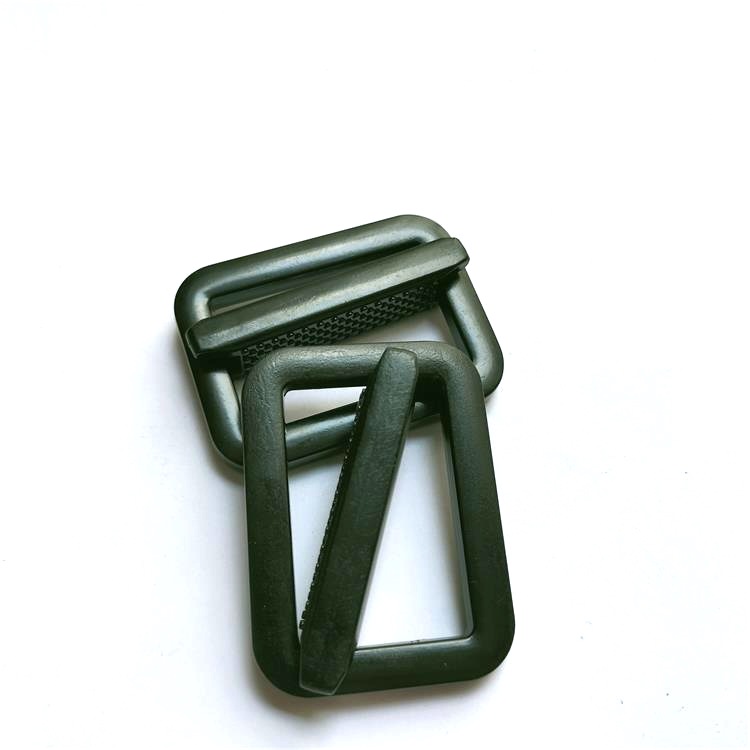 Manufacturer Supply Zinc Alloy Japanese Buckle Black Electrophoresis Webbing Buckle Luggage Adjustment Buckle Hammock Strap Accessories