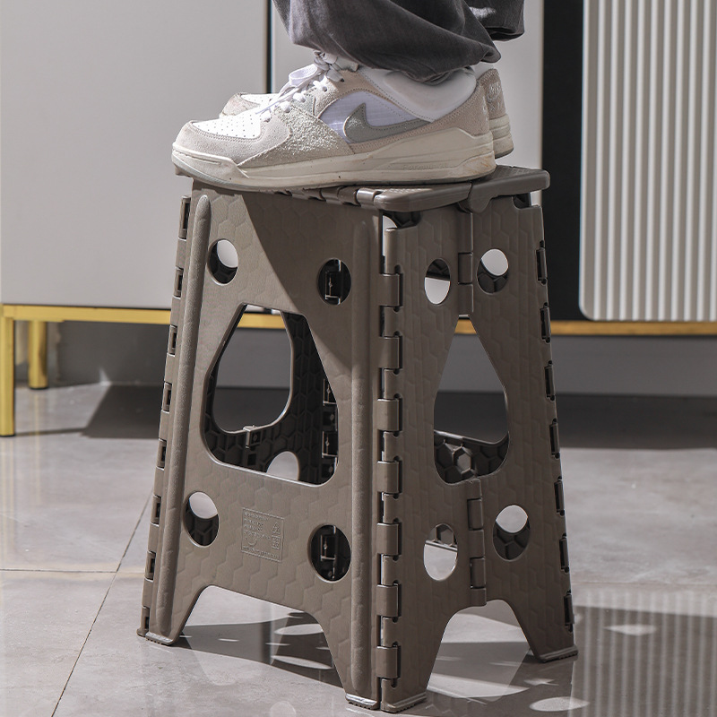 Foldable Stool Stall Chair Fishing Outdoor Camping Portable Household Plastic Folding Small Bench Wholesale