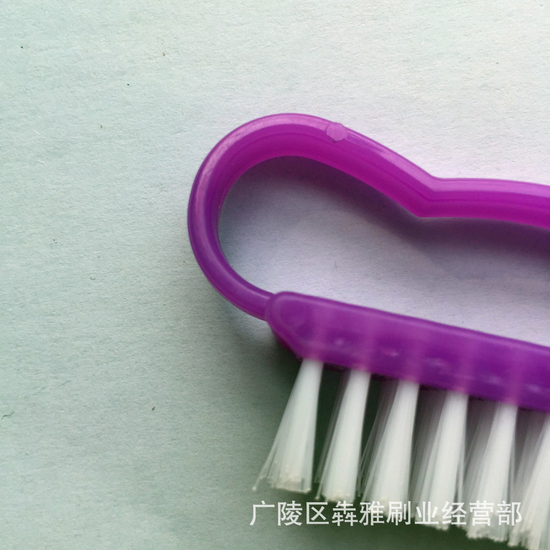 Manicure Tools and Supplies with Handle, Small Horn, Small Horn Brush, Nail Dust Brush, Special Small Brush for Manicure
