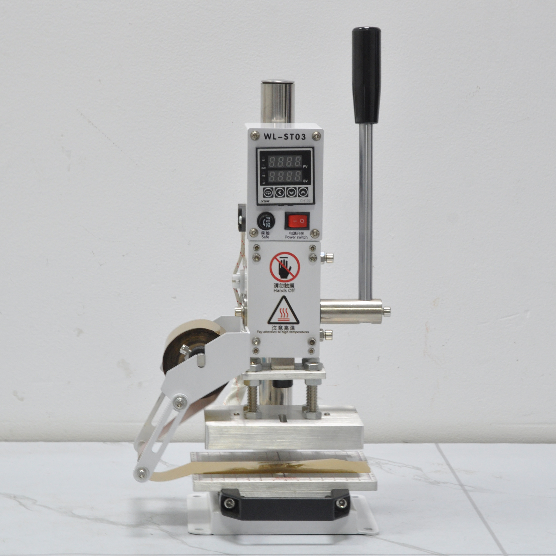 Multifunctional manual hot stamping machine leather hot stamping machine hot stamping machine hot stamping word indentation branding machine marking machine