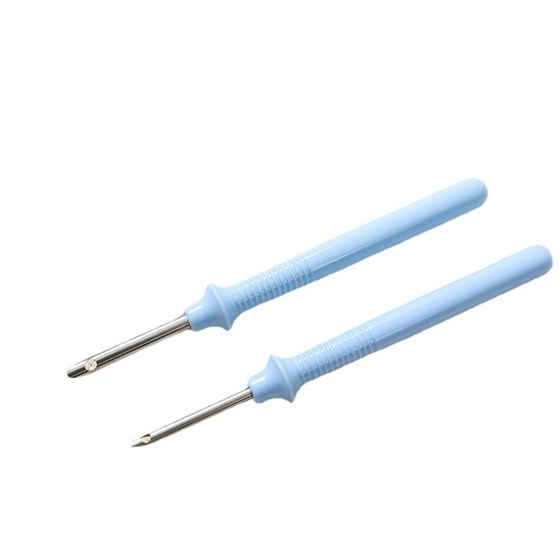 Small Size 50 # 35 # Simple Stainless Steel Abs Tufting Tool Russian Tufting Needle Wholesale.