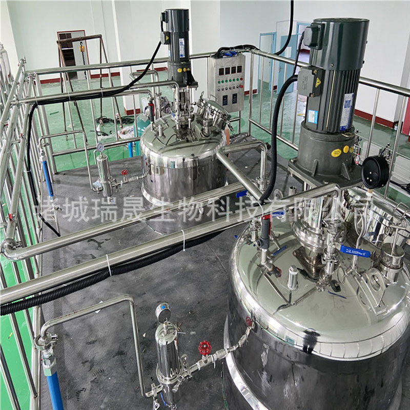 Ruisheng Produces 1000L Electric Heating Fermentation Tank, Yeast Expansion System, Microbial Fermentation Tank, and Produces on Demand