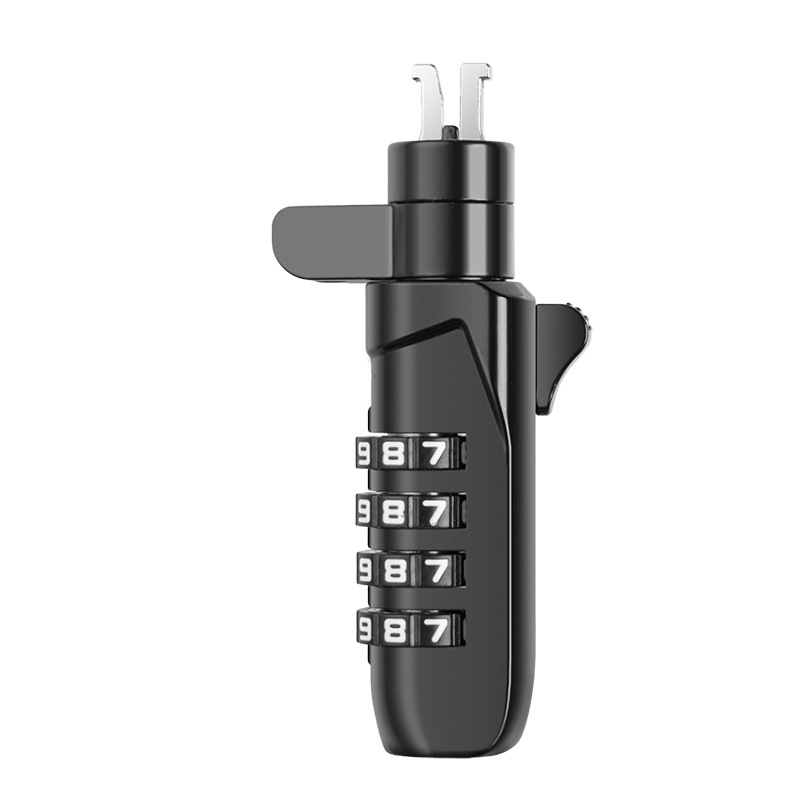 Manufacturer Wholesale Universal Laptop Lock Tablet Anti-Theft Password Lock Steel Cable Computer Lock