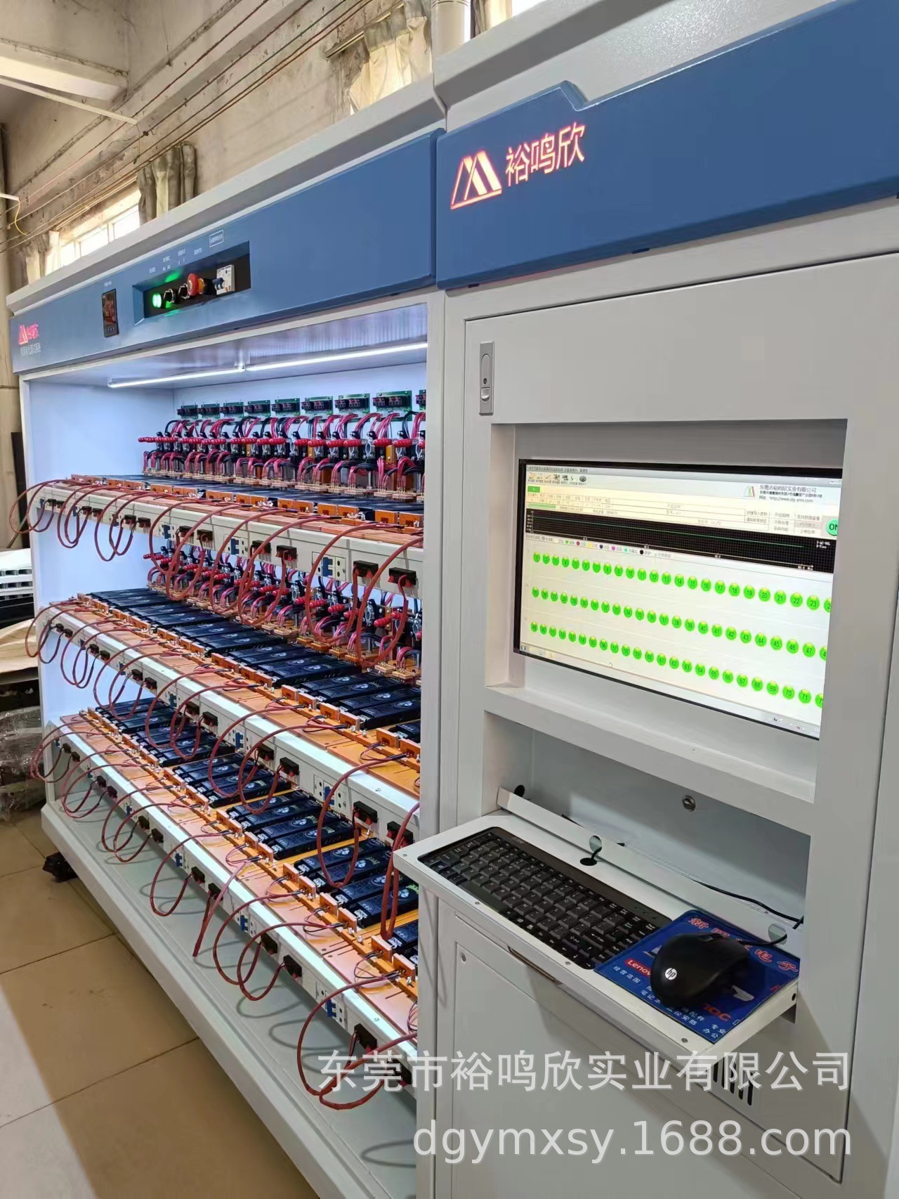 Industrial power aging rack constant voltage high power high current electronic load led power aging car manufacturer