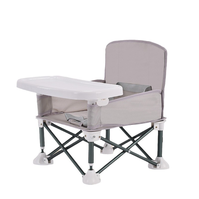 Children's Folding Chair Multifunctional Baby Dining Chair Cross-border Portable Travel Outdoor Eating Seat Lightweight Beach Chair