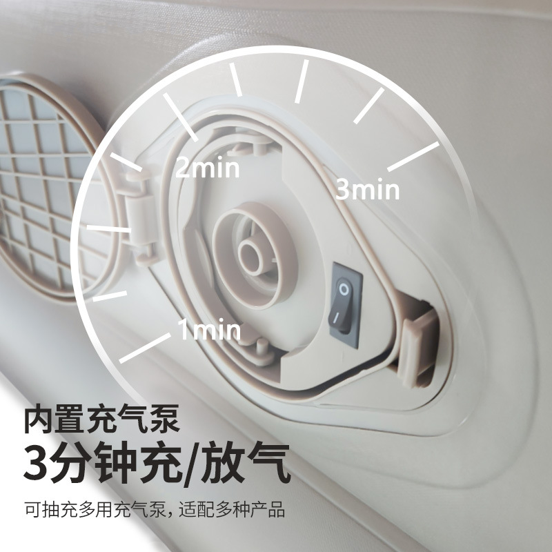 Inflatable Mattress Outdoor Camping Style Tent Automatic Portable Home Floor Thickeneded Sleeping Pad Air Mattress Bed Sold in Korea