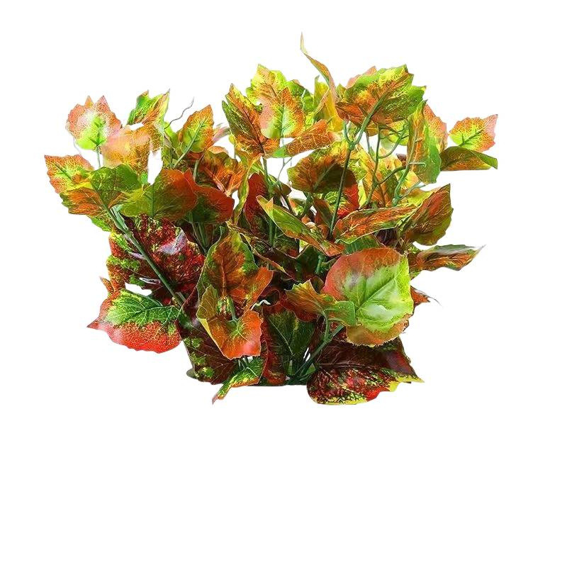 Simulated Fake Green Plant Potted Floor-Standing Plant Bonsai Decoration Living Room Indoor Desktop Internet Cafe Restaurant Fake Flower Decoration