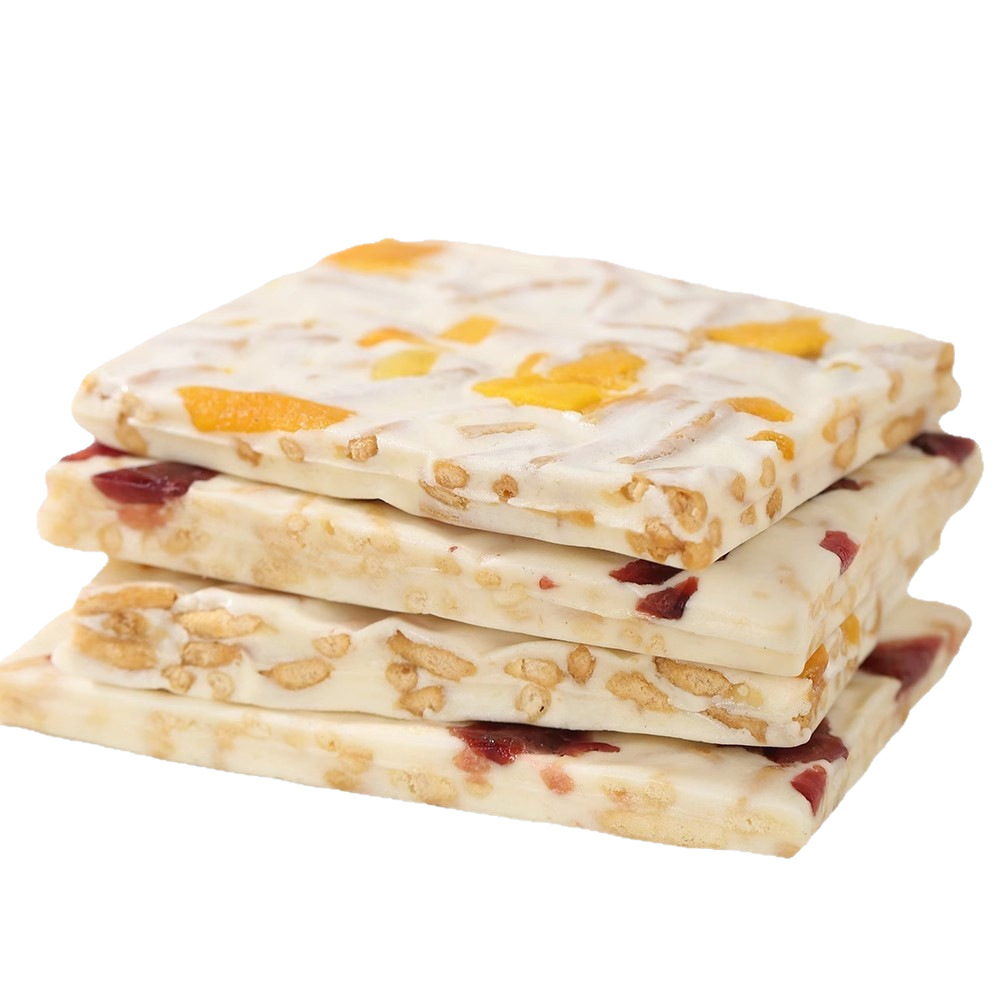 Mongolian Milk Cap Cheese Slices Multi-Flavor Independent Package 500g Handmade Fruit Cheese Cubes Thousand Layer Milk Skin