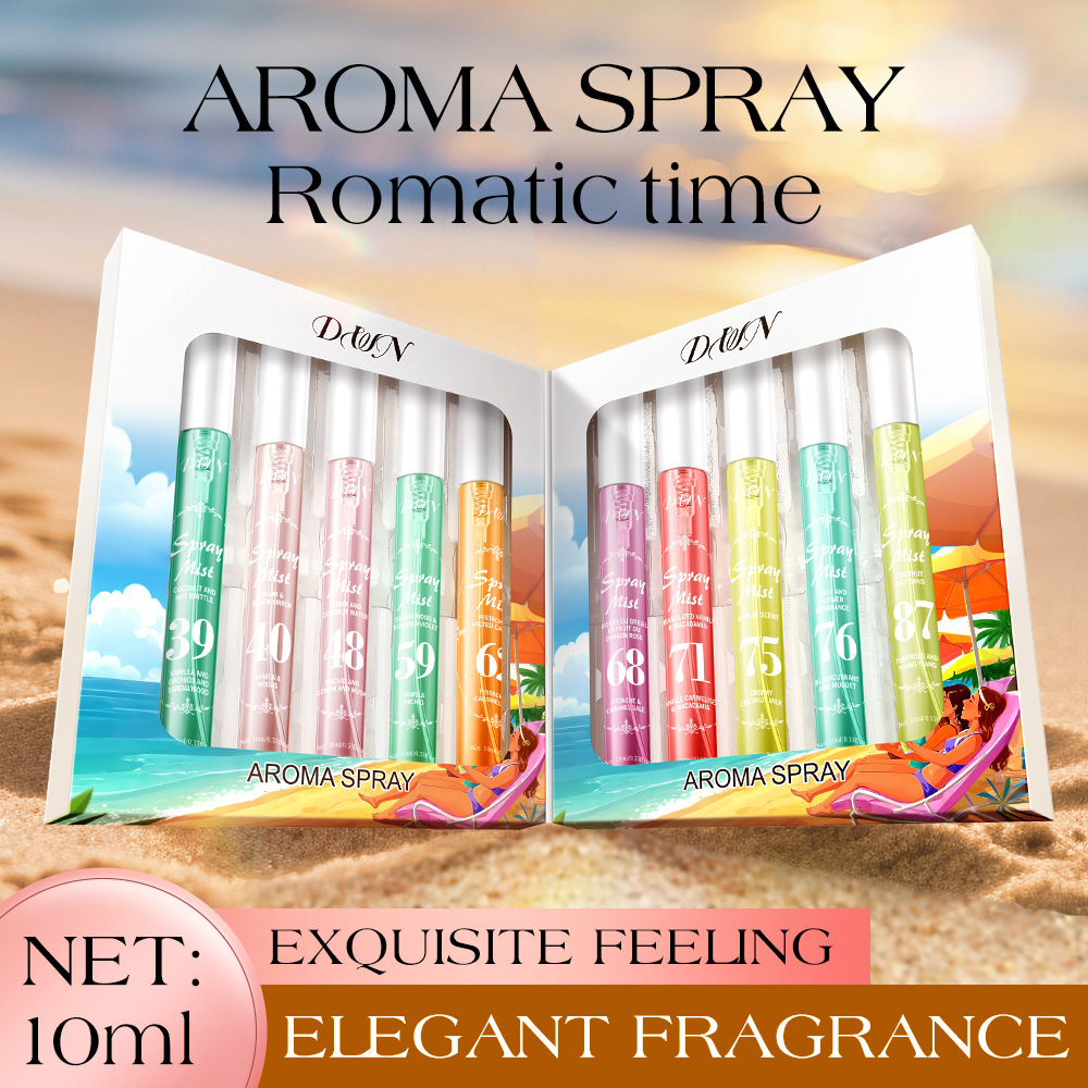 Парфюм безалкогольный 10 мл для волос и тела с длительным ароматом