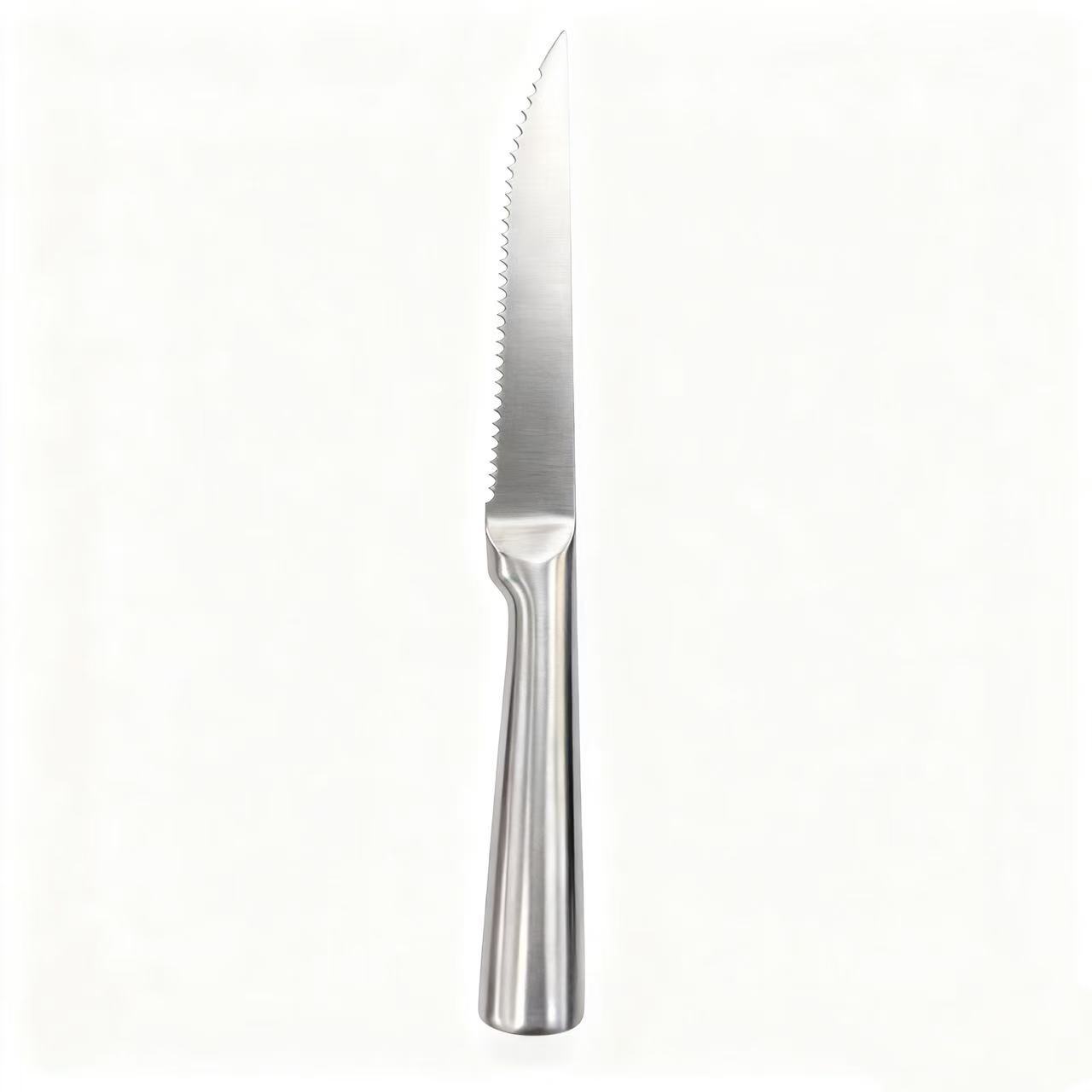 Steak Knife Hollow Handle Western Bread Knife Stainless Steel Steak Serrated Knife Western Knife Western Steak Knife