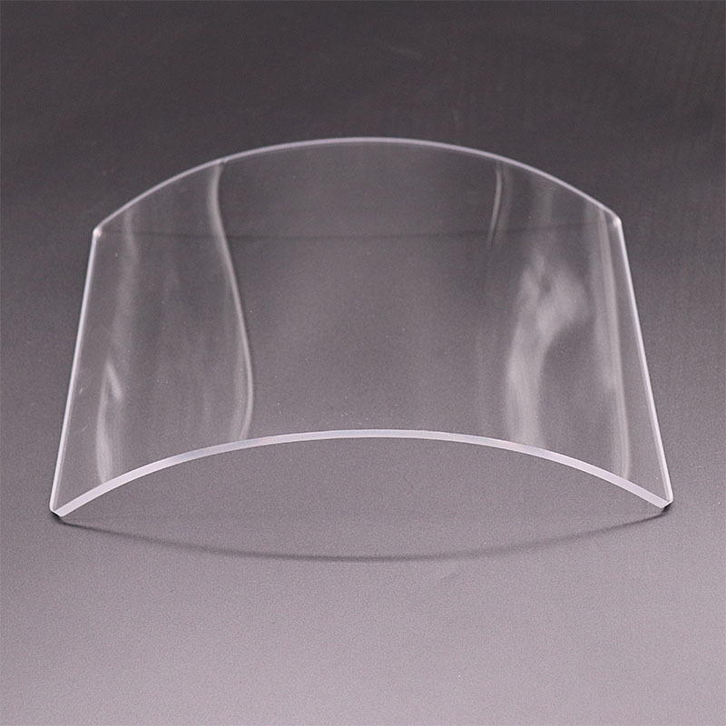 Wholesale in stock sandblasting cap cutting dust-proof splash-proof mask plexiglass protective lens sand polished surface screen
