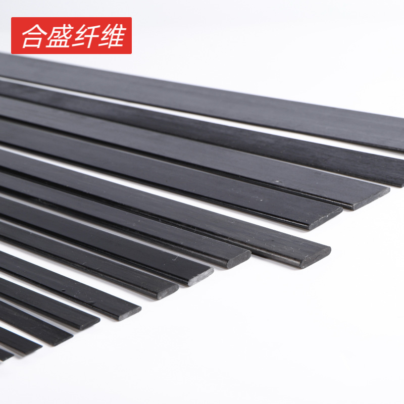 High Toughness Carbon Fiber Sheet 1*2mm Carbon Fiber Sheet for Mechanical Equipment, Pressure-Resistant and Heat-Resistant Carbon Fiber Flat Strip