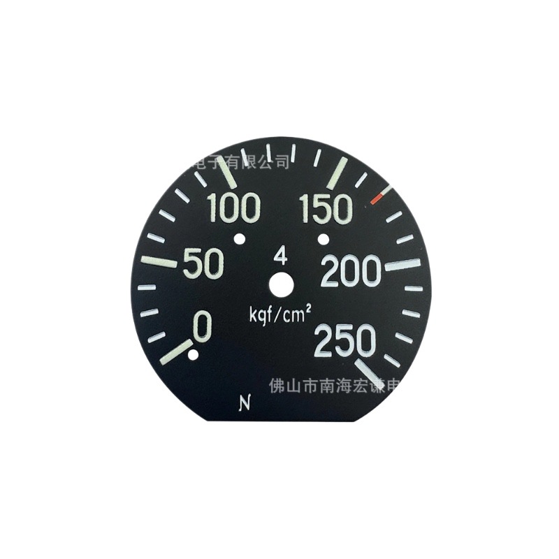 Hongqian Yb-100 Negative Pressure Gauge Vacuum Gauge Water Pressure Gauge Oil-Filled Shock-Resistant Stainless Steel Pressure Dial Source Factory