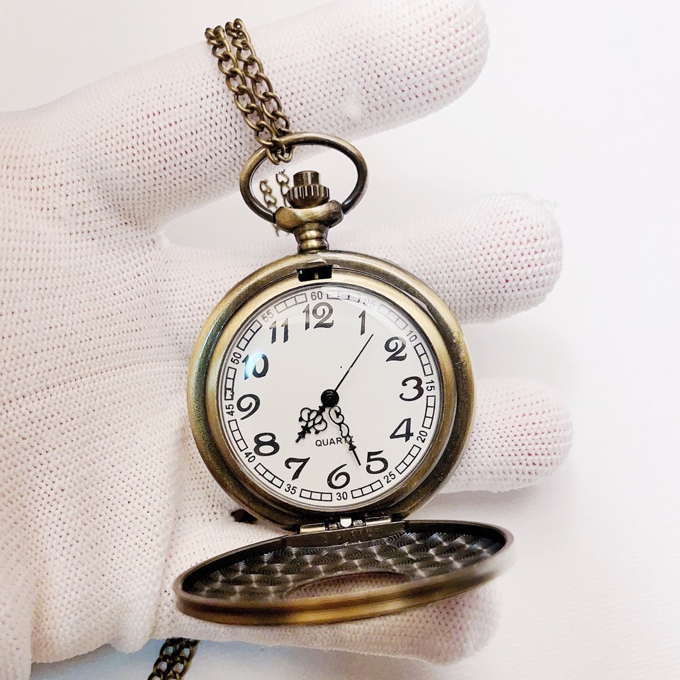 Classic Ancient Roman Numerals Retro Hot-Selling Foreign Trade Wholesale Quartz Flip-Top Men's and Women's Clothing Accessories Watch