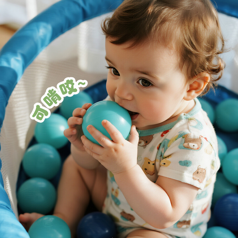 Ocean ball food grade wholesale baby indoor park wave ball pool non-toxic thickened Macaron ocean ball bite