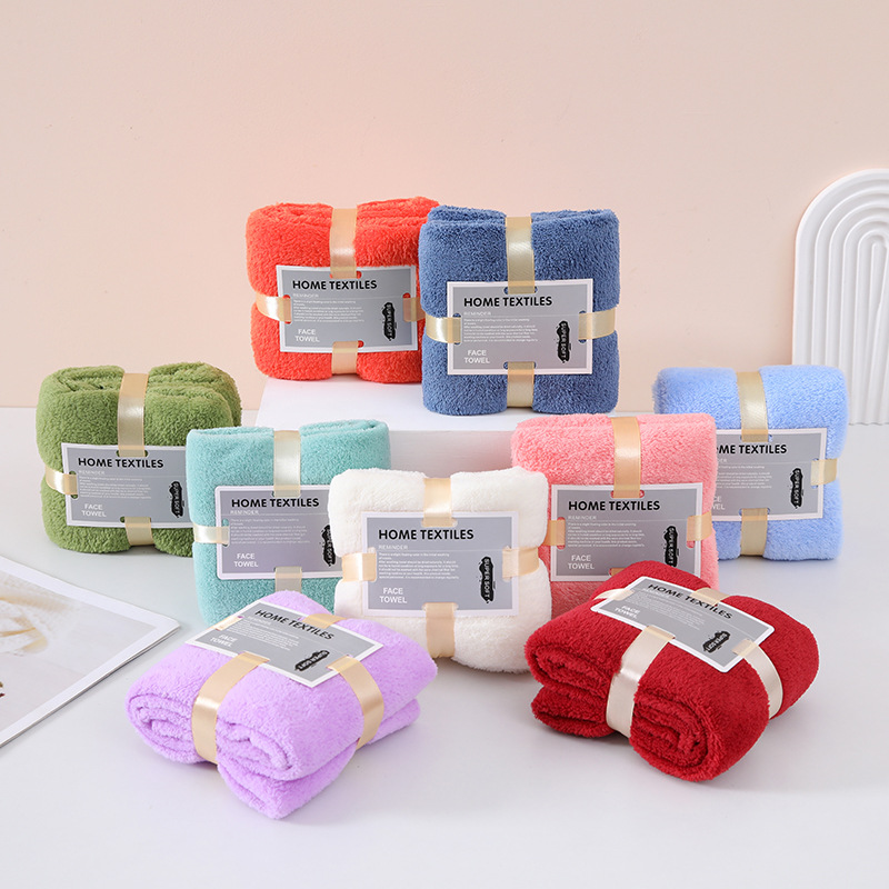 Оптовая продажа полотенец из кораллового флиса, впитывающее полотенце, ручной подарок. Свадебный подарок, подарок на открытие магазина, креативный подарок для корпоративного праздника