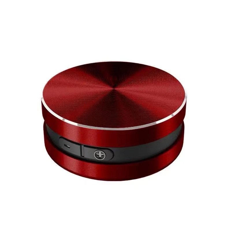 Tm001 New Bone Conduction Bluetooth Speaker Metal Shell with Suction Cup Black Technology Resonance Speaker