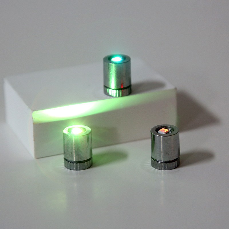 Electroplated color small lamp LED electronic lamp white light children diy luminous handmade accessories mini turn decorative lamp