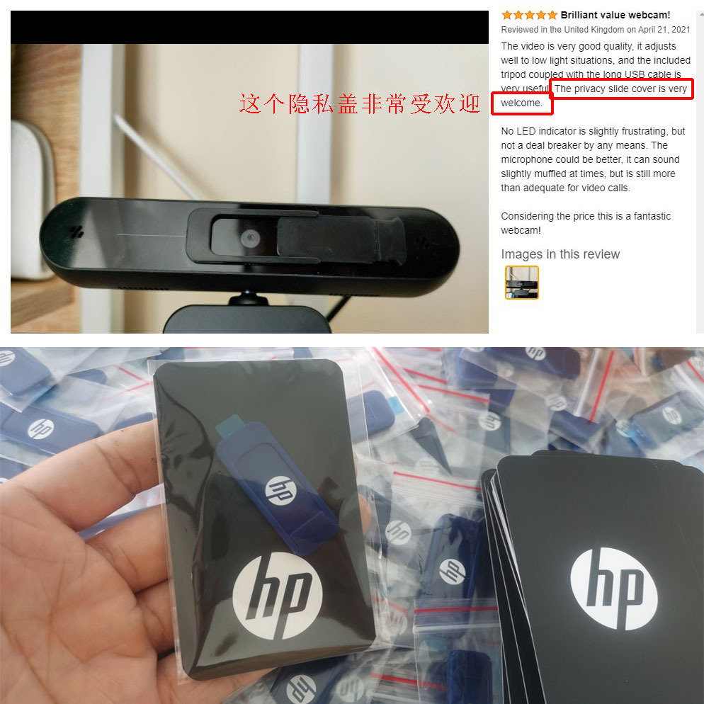 usb camera privacy cover anti-peep cover universal style camera cover blocking sticker lens protection dustproof