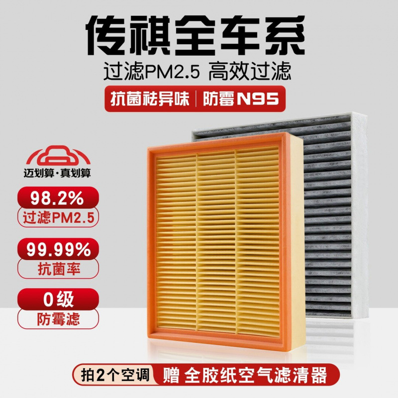 Фильтр для кондиционера воздуха активированного угля, подходит для Gac Trumpchi Gs4Gs5Gs8Ga5Ga4Ga6Gm6Gm8