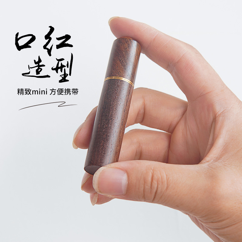 Coffee cloth powder needle stirring loose powder needle stainless steel needle type powder dispenser solid wood cloth powder belt base agglomerate disperser