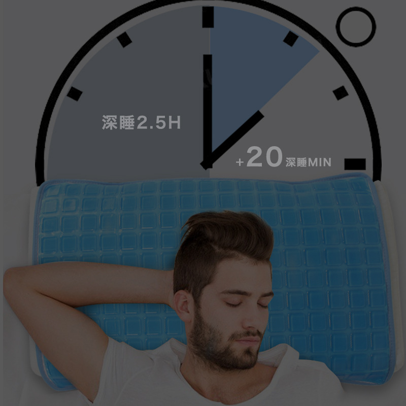 Summer Sleeping Gel Breathable Ice Pillow Ice Cool Mat Gel Pillow Home Cool Pillow Gel Mat